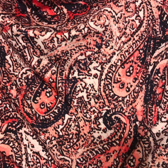 NWT Dana Buchman Pink Paisley Dress - Picture 2 of 6